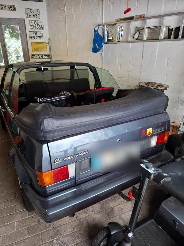 Gebraucht VW Golf Cabriolet Karmann 96 PS (70 kW) 1989 Blau Cabrio