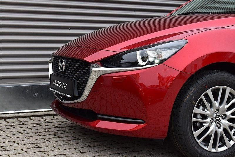 Gebraucht Mazda 2 Touring 90 PS (66 kW) 2021 Magmarot (metallic) Kleinwagen