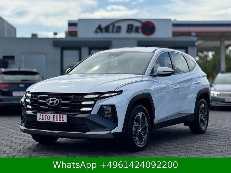 Atlas white / sol Gebraucht 2024 Hyundai Tucson SUV | 30.900 € (Superpreis) - Bild 1/4