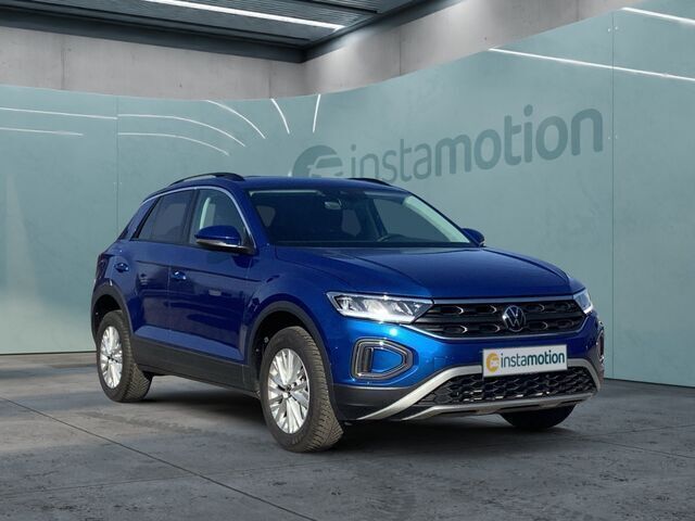 Blau Gebraucht 2024 VW T-Roc Life SUV | 30.000 € (Fairer Preis) - Bild 1/2