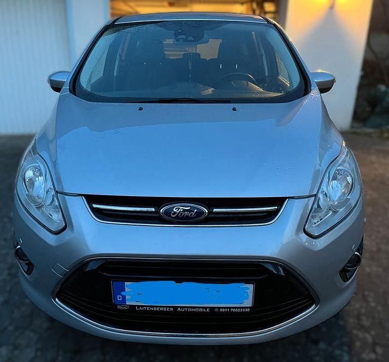 Gebraucht Ford C-MAX SYNC Edition 150 PS (110 kW) 2014 Silber Van / Kleinbus