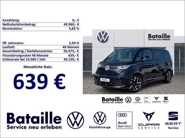 Gebraucht VW ID. Buzz Pro 150 kW (204 PS) 2023 Schwarz Van / Kleinbus