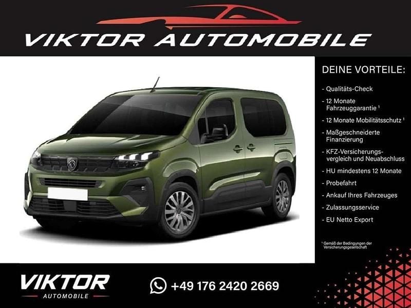 Frei wählbar ab werk Neu 2025 Peugeot Rifter Allure Van / Kleinbus | 25.980 € - Bild 1/4