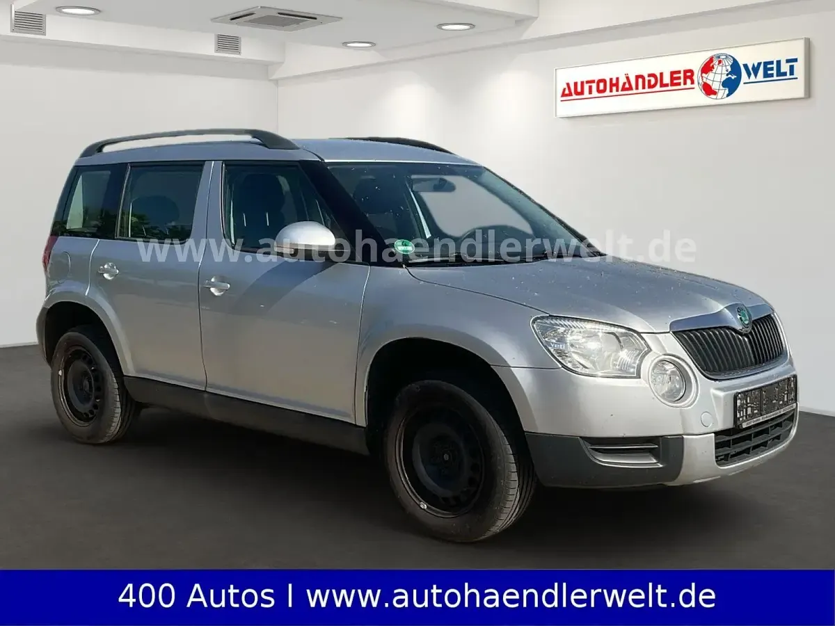 Gebraucht Skoda Yeti Active 105 PS (77 kW) 2010 Silber SUV