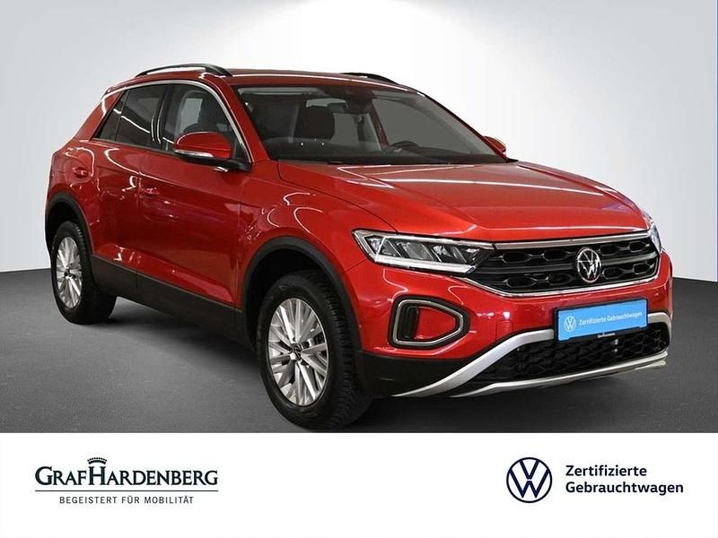 Rot Gebraucht 2024 VW T-Roc Life SUV | 29.990 € (Fairer Preis) - Bild 1/4