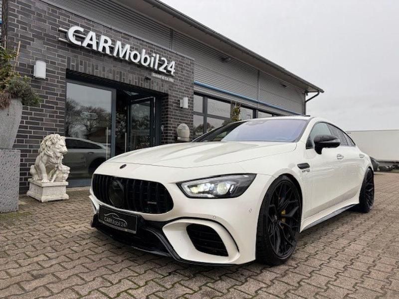 Diamantweiss (metallic) Gebraucht 2019 Mercedes AMG GT S AMG Coupé | 91.699 € (Etwas zu teuer) - Bild 1/4