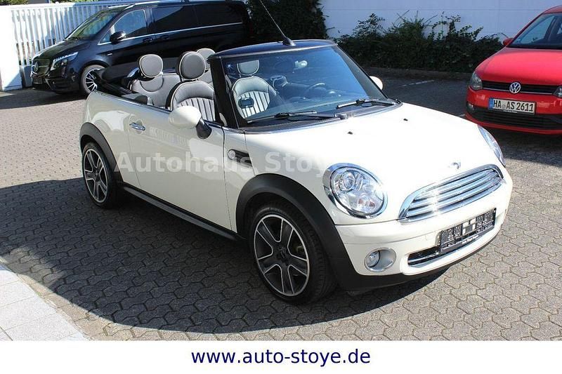 Weiß Gebraucht 2010 Mini Cooper Cabriolet Cabrio | 10.999 € (Teuer) - Bild 1/4