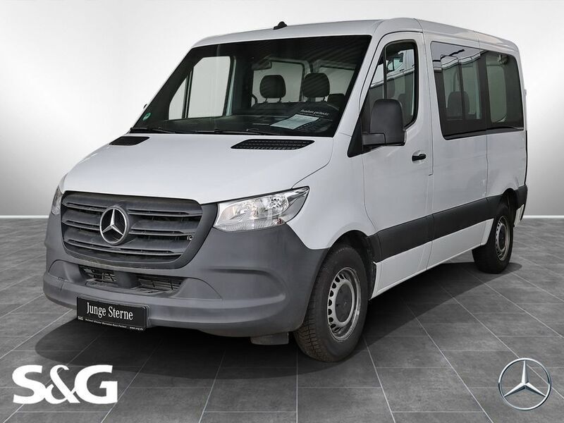 Arktikweiß Gebraucht 2021 Mercedes Sprinter Van | 33.284 € (Teuer) - Bild 1/4