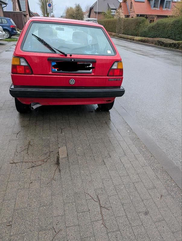 Gebraucht VW Golf III 75 PS (55 kW) 1993 Rot Kleinwagen