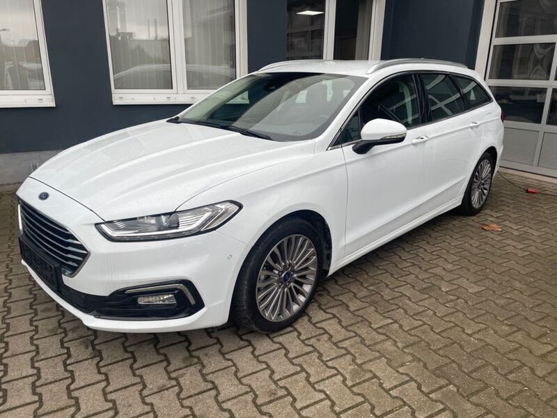 Weiß Gebraucht 2021 Ford Mondeo Kombi | 23.899 € (Teuer) - Bild 1/4