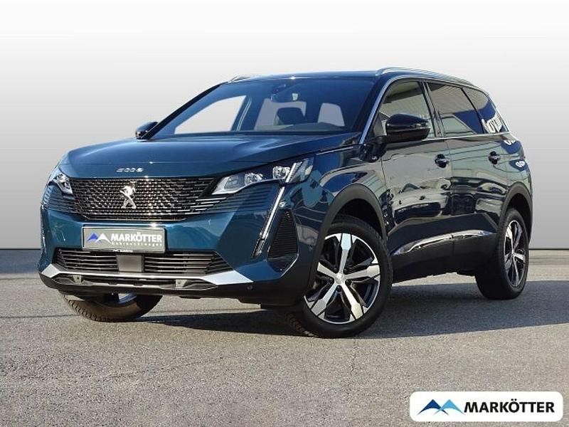 Blau Gebraucht 2023 Peugeot 5008 GTi Van / Kleinbus | 26.450 € (Superpreis) - Bild 1/4
