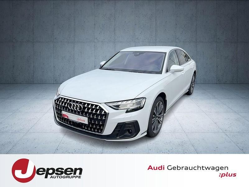 Gletscherweiß metallic Gebraucht 2024 Audi A8 Performance Limousine | 79.970 € - Bild 1/4