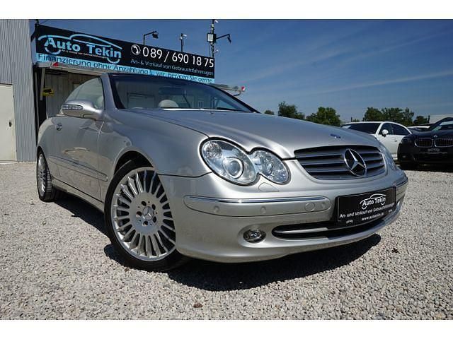 Silber Gebraucht 2004 Mercedes CLK500 Cabrio | 11.950 € (Fairer Preis) - Bild 1/3