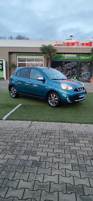 Gebraucht Nissan Micra N-TEC 80 PS (58 kW) 2017 Blau Kleinwagen