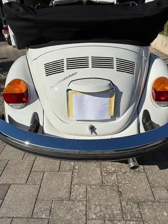 Używany VW Käfer 50 KM (36 kW) 1979 Biały Kabriolet