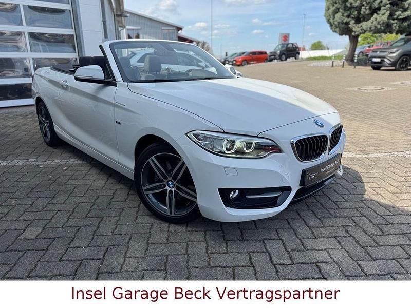 Używany BMW 220 Performance 190 KM (139 kW) 2015 Biały Kabriolet