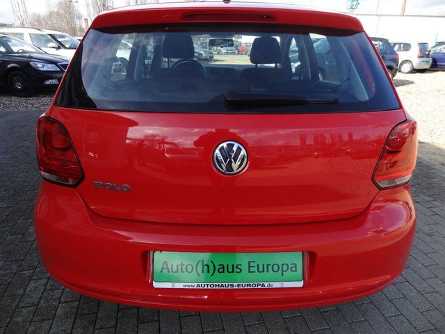 Gebraucht VW Polo Trendline 60 PS (44 kW) 2010 Rot Kleinwagen