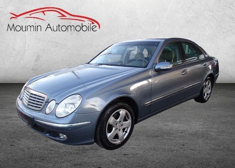 Blau Gebraucht 2003 Mercedes E220 Elegance Limousine | 3.990 € (Teuer) - Bild 1/3