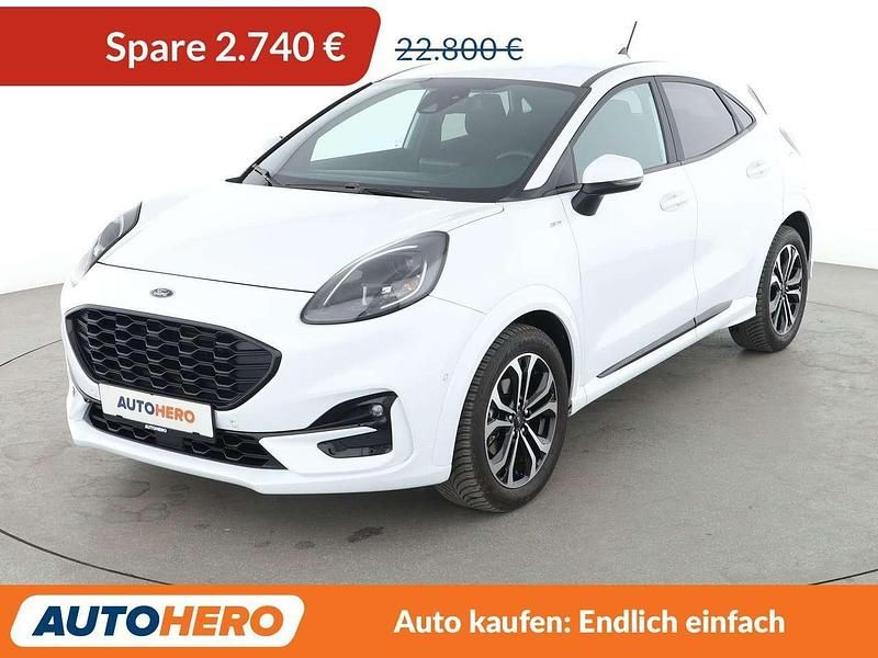 Frozen white Gebraucht 2022 Ford Puma ST-Line SUV | 20.060 € (Guter Preis) - Bild 1/3