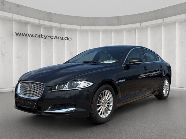 Stratus grey Gebraucht 2014 Jaguar XF Limousine | 15.990 € - Bild 1/4