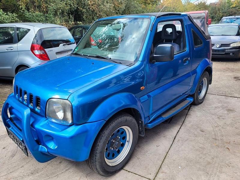 Blau Gebraucht 2003 Suzuki Jimny SUV | 4.898 € (Guter Preis) - Bild 1/4