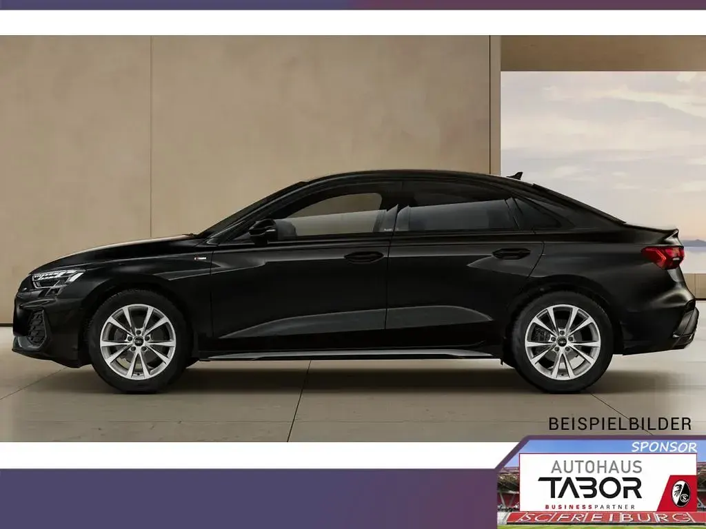 Neu Audi A3 S-Line 150 PS (110 kW) 2026 Schwarz metallic Limousine