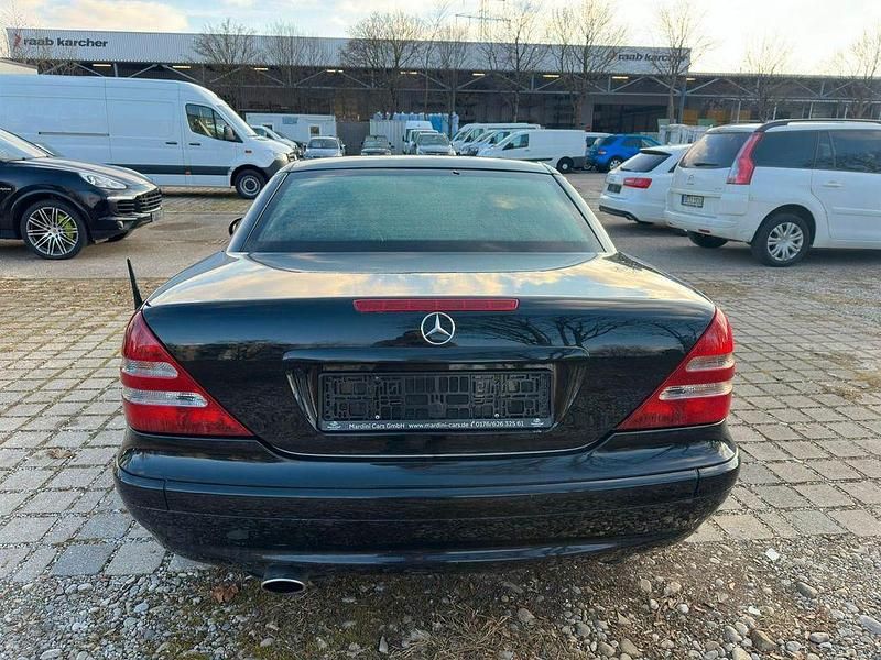 Gebraucht Mercedes SLK320 218 PS (160 kW) 2000 Schwarz Cabrio