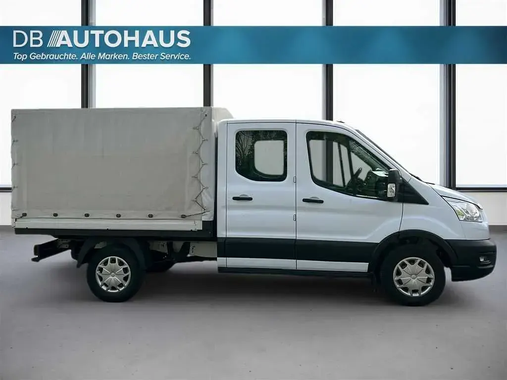 Używany Ford Transit Trend 131 KM (96 kW) 2021 Biały Sedan/Limuzyna