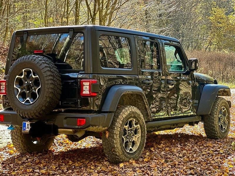 Schwarz Gebraucht 2023 Jeep Wrangler Rubicon SUV | 54.500 € (Guter Preis) - Bild 1/4
