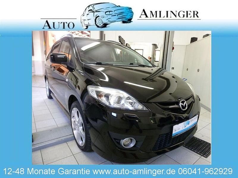 Brillantschwarz Gebraucht 2010 Mazda 5 Active Plus Van / Kleinbus | 8.950 € - Bild 1/4