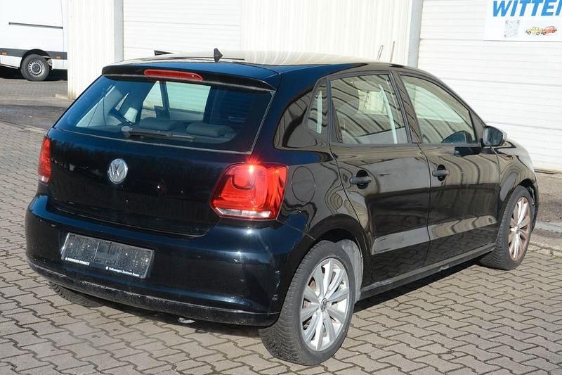 Gebraucht VW Polo Trendline 60 PS (44 kW) 2012 Schwarz Kleinwagen