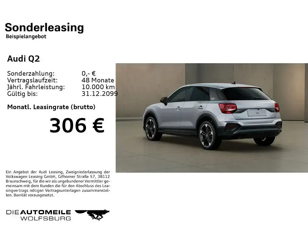 Second-hand Audi Q2 Advanced Plus 116 CP (85 kW) 2025 Argintiu SUV