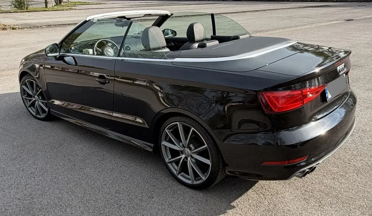 Używany Audi A3 Cabriolet S-Line 140 KM (102 kW) 2014 Czarny Kabriolet