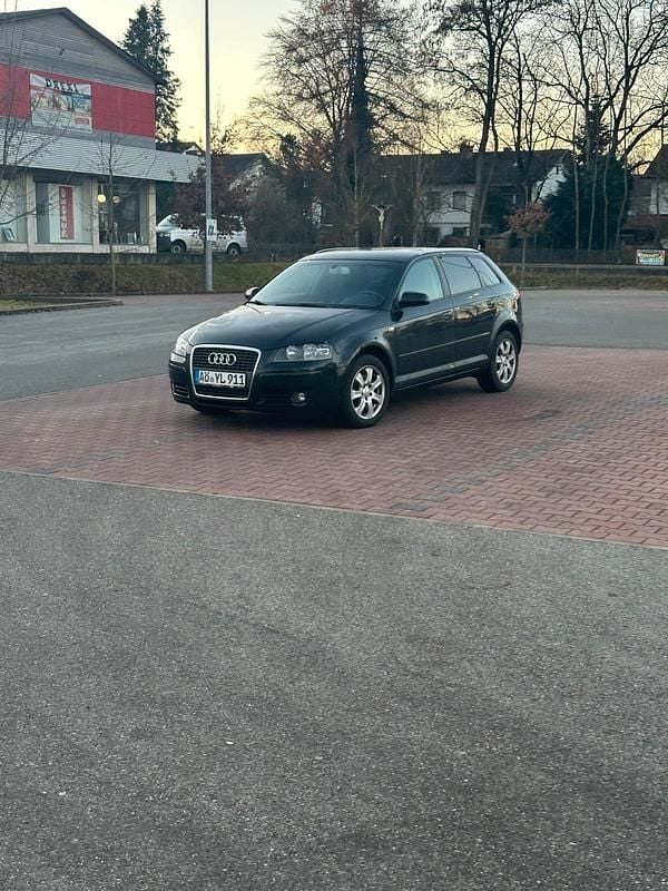 Schwarz Gebraucht 2008 Audi A3 Limousine | 2.699 € (Superpreis) - Bild 1/4