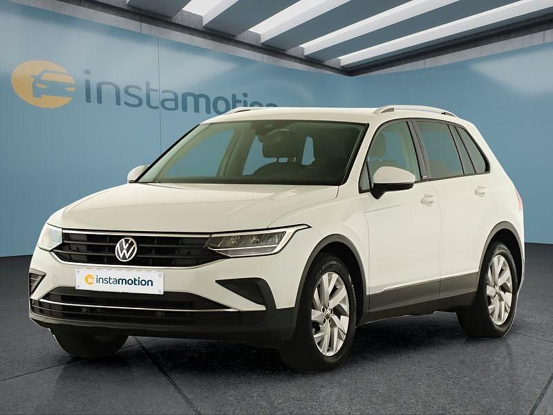 Weiß Gebraucht 2021 VW Tiguan SUV | 23.499 € (Fairer Preis) - Bild 1/4
