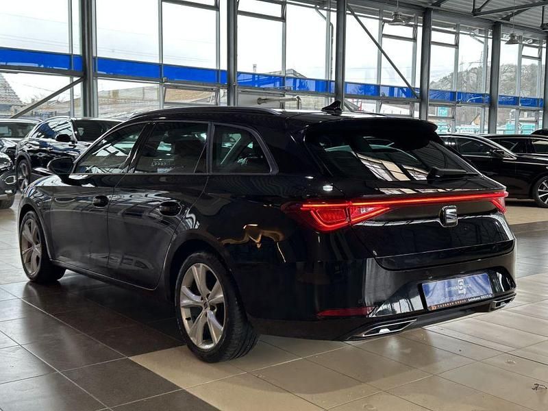 Gebraucht Seat Leon FR 150 PS (110 kW) 2022 Schwarz mitternachtsschwarz (metallic) Kombi