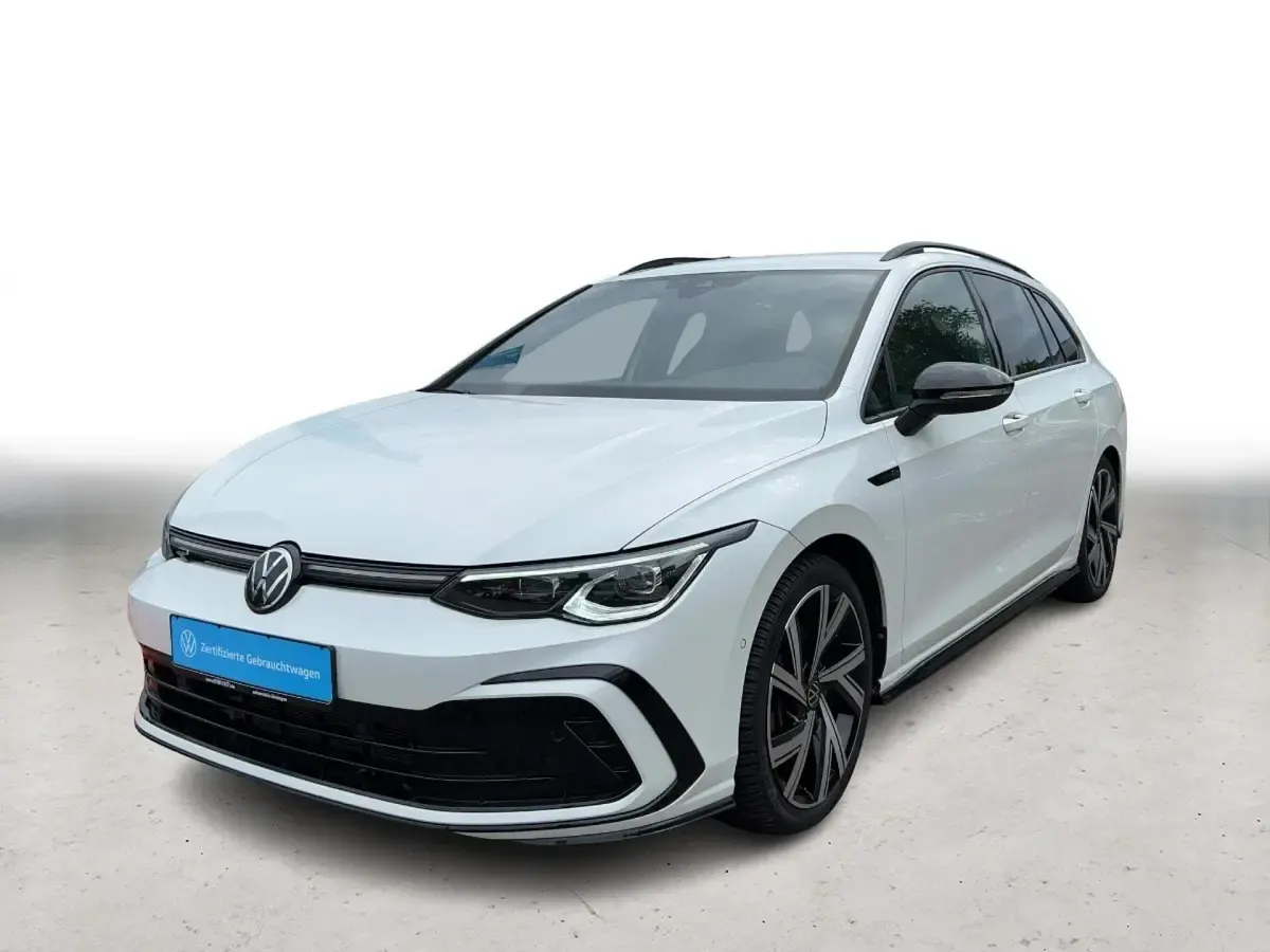 Gebraucht VW Golf VIII R-line 190 PS (139 kW) 2022 Weiß Kombi