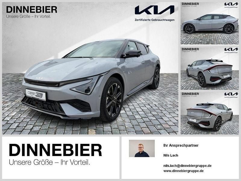 Grau Gebraucht 2024 Kia EV6 3 SUV | 53.847 € (Fairer Preis) - Bild 1/3