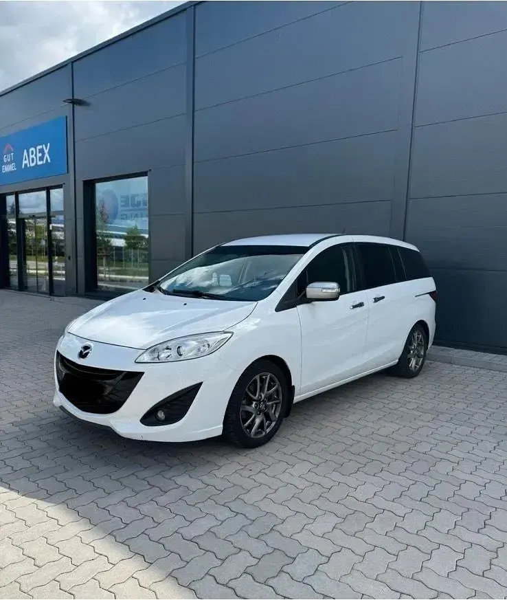 Gebraucht Mazda 5 116 PS (85 kW) 2014 Weiß Van / Kleinbus
