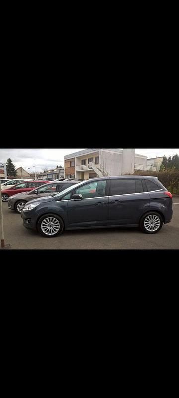 Gebraucht Ford Grand C-Max Titanium 140 PS (102 kW) 2014 Grau Van / Kleinbus