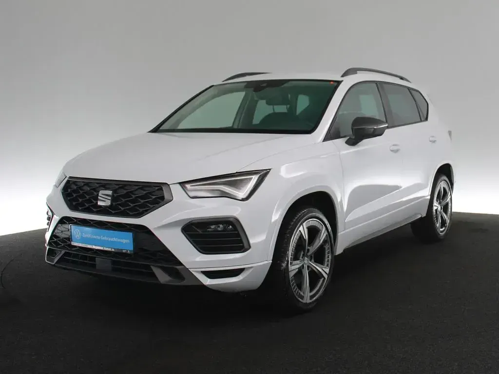 Gebraucht Seat Ateca FR 150 PS (110 kW) 2022 Nevada weiss SUV