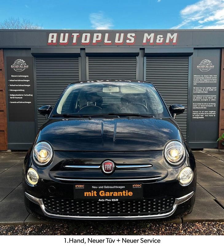 Schwarz Gebraucht 2018 Fiat 500 Lounge Kleinwagen | 8.500 € (Guter Preis) - Bild 1/4