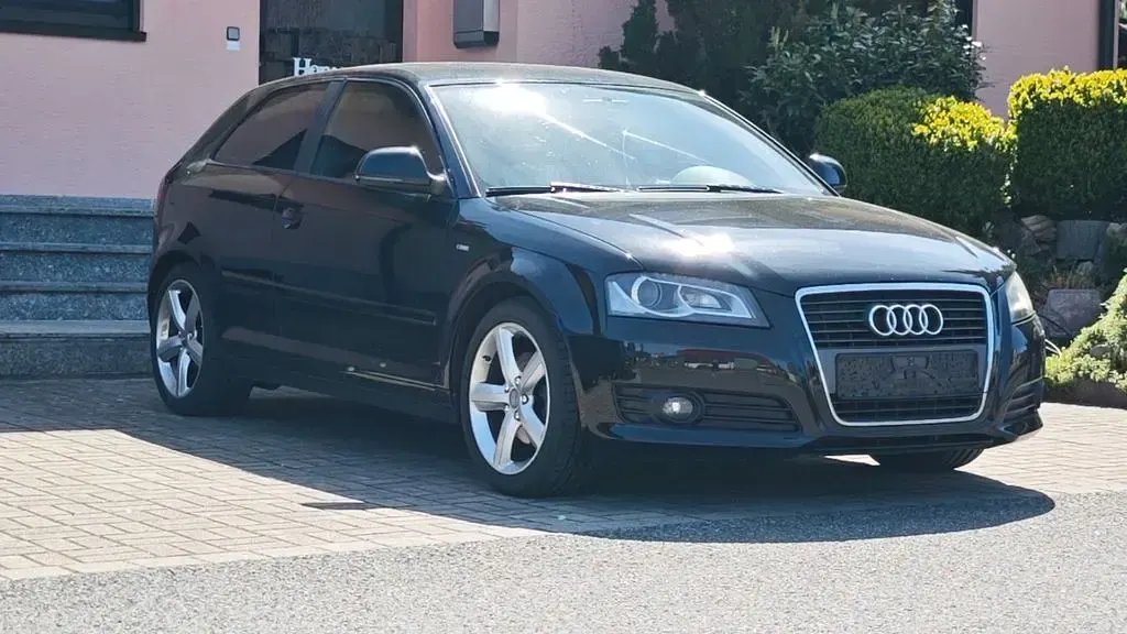 Occasion Audi A3 S-Line 125 ch (91 kW) 2009 Noir Citadine