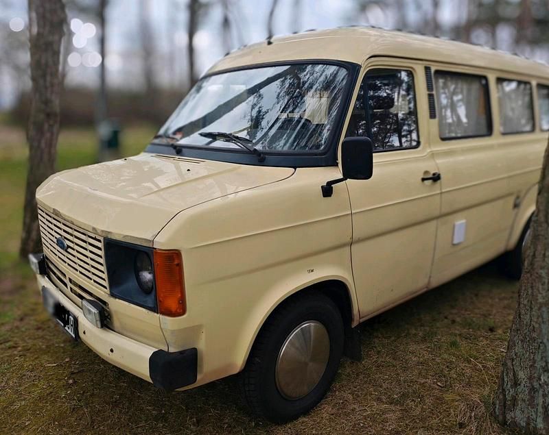Gebraucht Ford Transit 77 PS (56 kW) 1980 Beige Van / Kleinbus