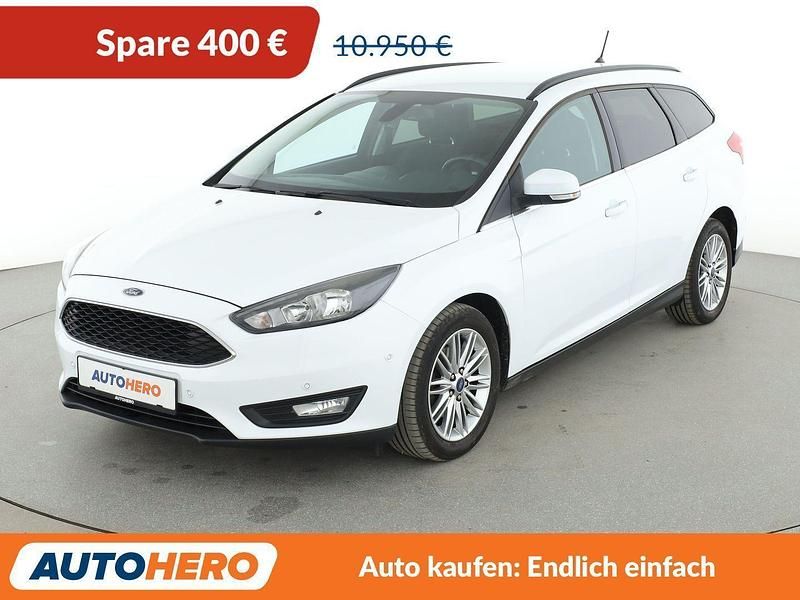 Gebraucht Ford Focus Cool & Connect 125 PS (91 kW) 2017 Weiß Kombi