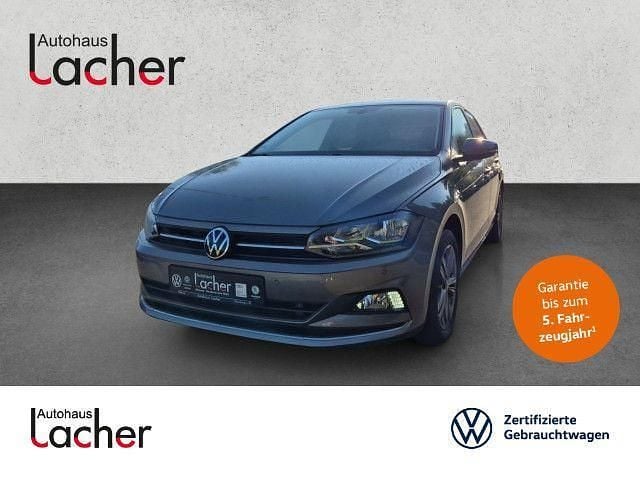 Limestone grey metallic Gebraucht 2021 VW Polo Highline Limousine | 15.890 € (Guter Preis) - Bild 1/4