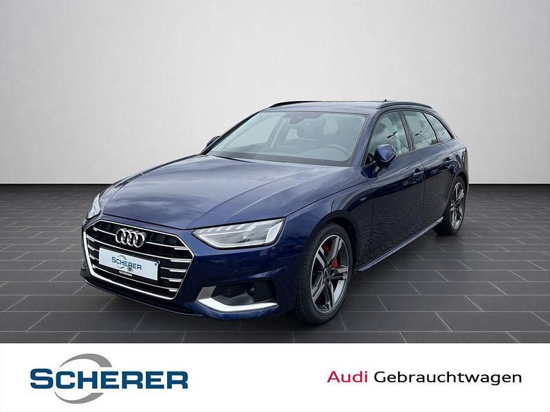 Gebraucht Audi A4 Advanced Plus 204 PS (150 kW) 2022 Navarrablau metallic (metallic) Kombi