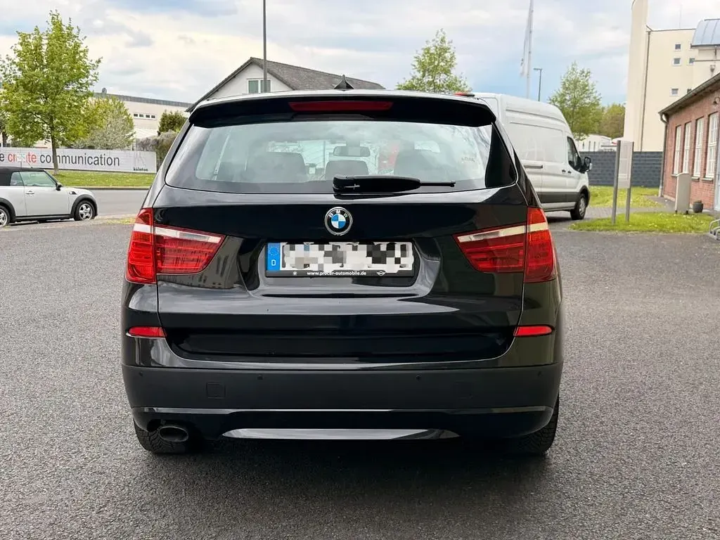 Brugt BMW X3 184 HK (135 kW) 2012 Sort SUV