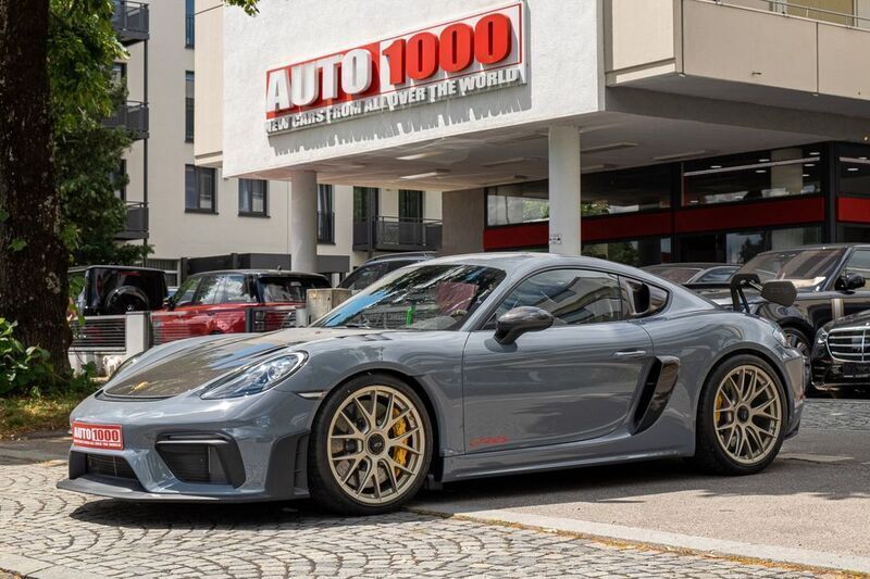 Grau Neu 2024 Porsche Cayman GT4 Coupé | 211.701 € (Guter Preis) - Bild 1/4