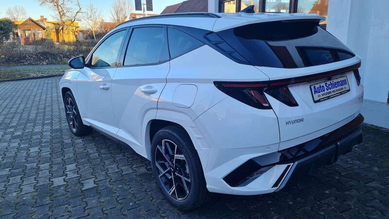 Gebraucht Hyundai Tucson N Line 160 PS (117 kW) 2024 Atlas white SUV
